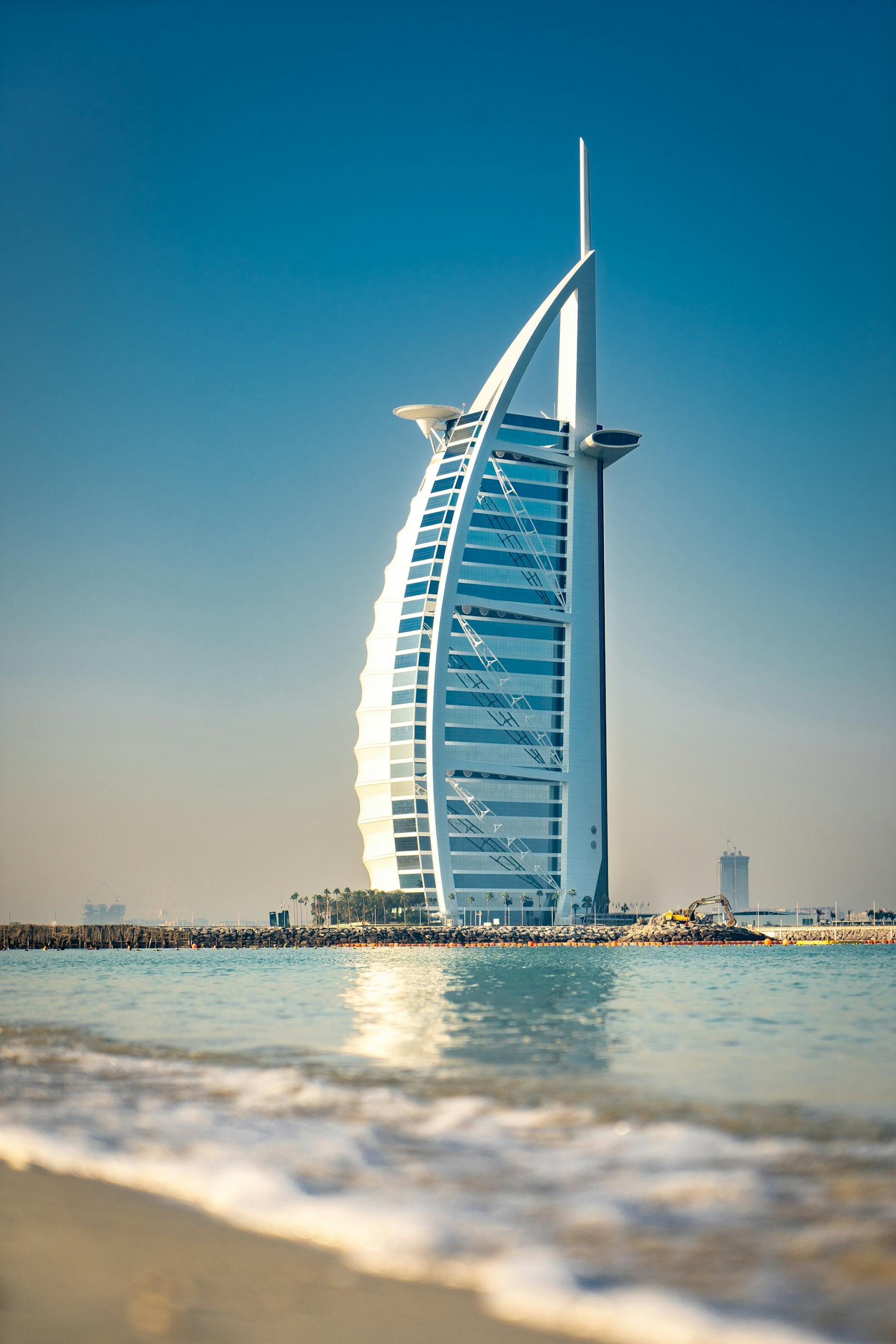Burj Al Arab on the Dubai coast